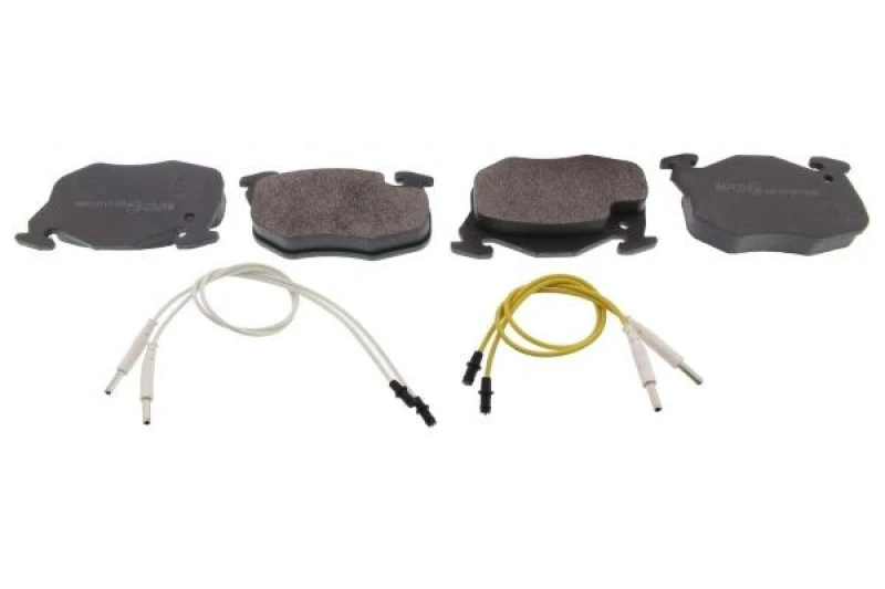 Image of MAPCO 6189 Brake pad set Front Axle, incl. wear warning contact Brake Pad Set,disc brake (402)
