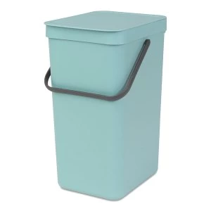 Image of Brabantia Sort and Go 16-Litre Bin - Mint