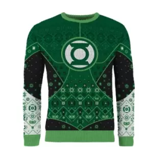 Image of Green Lantern Christmas Jumper (Size L)