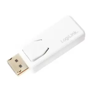 Image of LogiLink CV0100 DisplayPort / HDMI Video Adapter - White