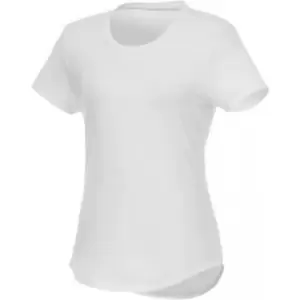 Elevate Womens/Ladies Jade Short Sleeve Recycled T-Shirt (M) (White)