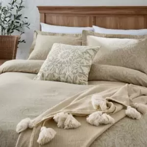 Image of William Morris Pure Acorn Single Duvet Cover, Linen