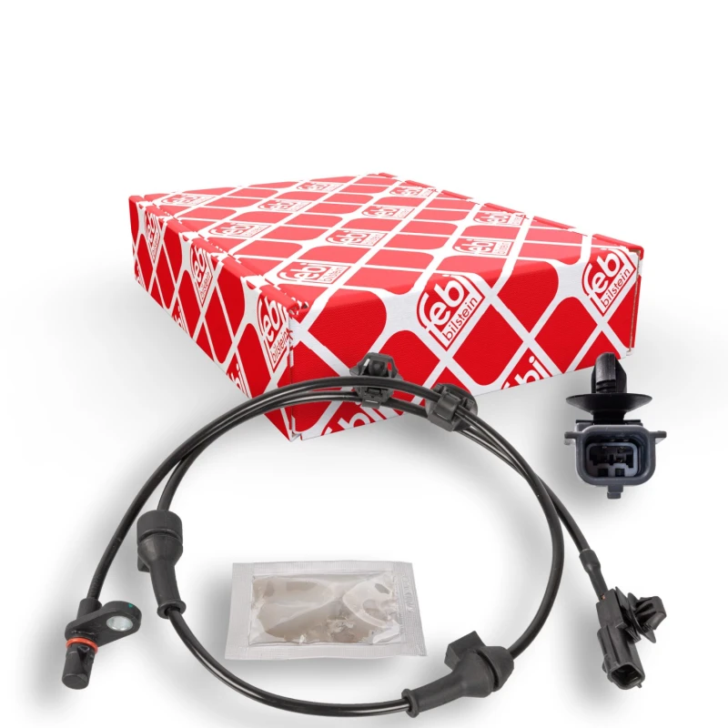 Image of FEBI BILSTEIN 109554 ABS Sensor Rear Axle Right Sensor,wheel speed (412)