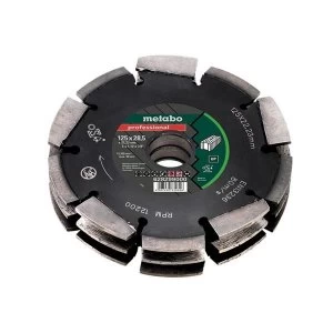 Image of Metabo 3 Row Professional UP Universal Wall Chaser Blade 125 x 28.5 x 22.23mm