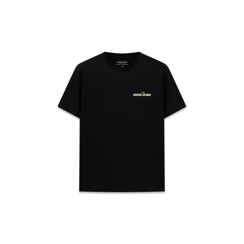 Image of Guess T-Shirt Guess West Coast Hotel Regular Fit Noir Male M