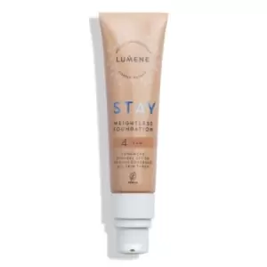 image of Lumene Stay Weightless Foundation SPF30 4 Tan