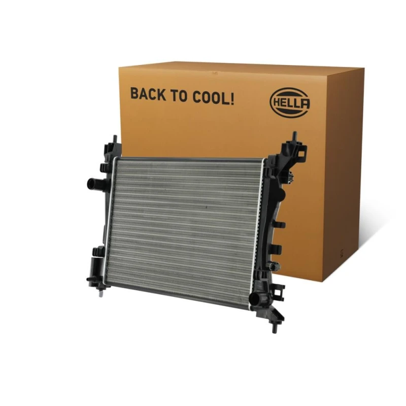 Image of HELLA Engine radiator HELLA 8MK 366 301-841
