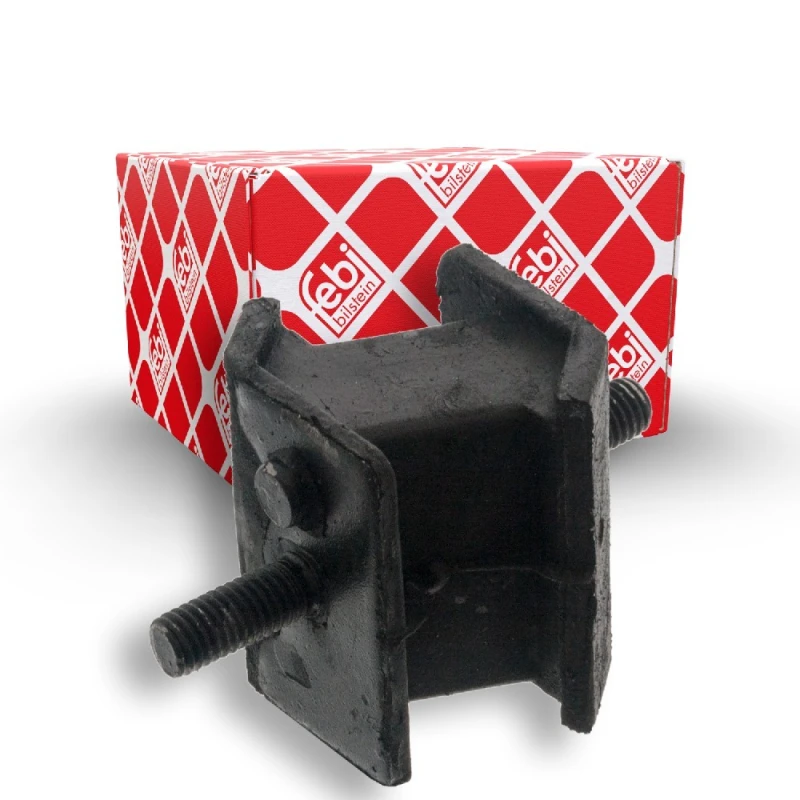 Image of FEBI BILSTEIN 01628 Gearbox Mount Rear Axle Left Elastomer Mounting,automatic transmission (248)