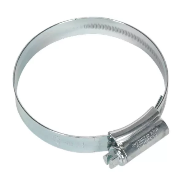 Image of Genuine SEALEY HCJ3 HI-GRIP® Hose Clip Zinc Plated Ø55-70mm Pack of 10