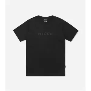 image of Nicce Nicce Compact T-Shirt Mens - Black