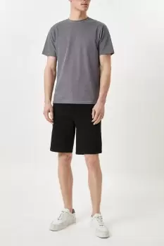 Image of Mens 5 Pocket Black Shorts