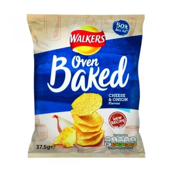 Image of Walkers Baked Cheese and Onion 37.5g Pack of 32 101011