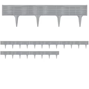 image of Lawn Edge Bed Frame Set 11.7 m Grey