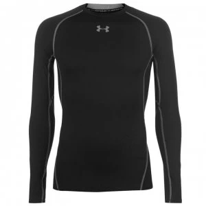 Image of Urban Armor Gear HeatGear Long Sleeve T Shirt Mens - Black