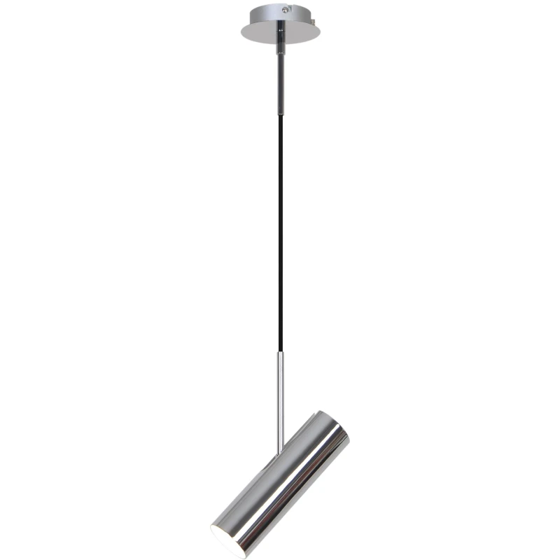 Image of Nordlux Modern Indoor Pendant Light Silver Metal GU10 Adjustable Head - Mains Powered, IP20 Silver Unisex