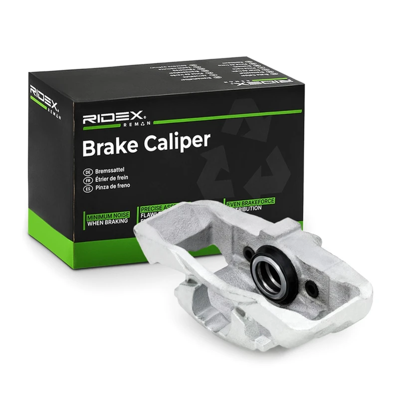 Image of RIDEX REMAN 78B1056R Brake caliper Front Axle, without holder Cast Iron Brake Caliper (78)