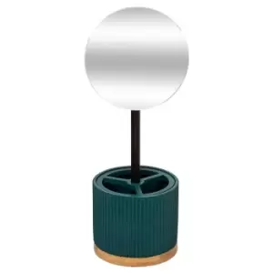 Image of 5Five Modern Mirror Organiser Teal/Blue