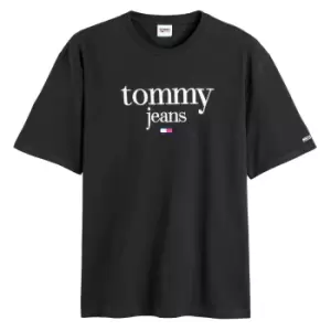 Image of Modern Corp Cotton T-Shirt with Embroidered Logo and Crew Neck