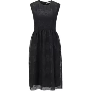 Image of Boss Ekessa Jersey Dress - Black