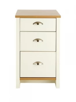 image of Consort Tivoli Ready Assembled 3-Drawer Graduated Bedside Chest