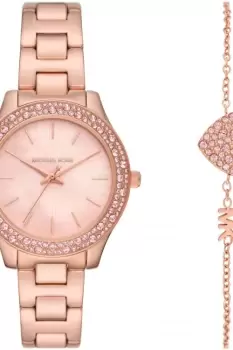 Image of Ladies Michael Kors Lilianne Set Watch
