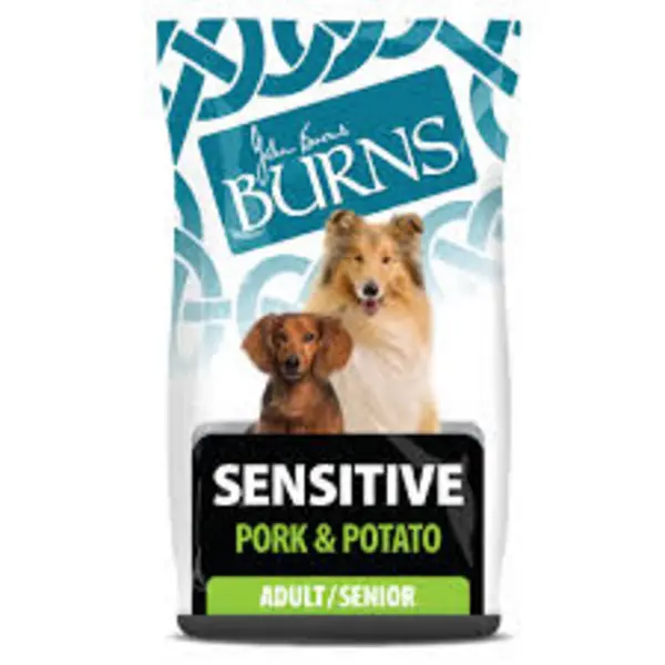 image of Burns Sensitive Pork Dog Food 12kg