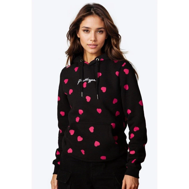 Image of Hype Pullover Hoodie - Black 4