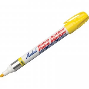 image of Markal Valve Action Paint Marker Yellow