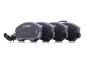 Image of Bosch Brake pad set OPEL,RENAULT,NISSAN 0 986 494 499 4406239,4421289,95507110 95513823,440608697R,4406239,4421289,95507110,95513823,4406000Q0G