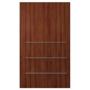Image of Cooke Lewis Walnut effect Back panel shelves H850mm W500mm