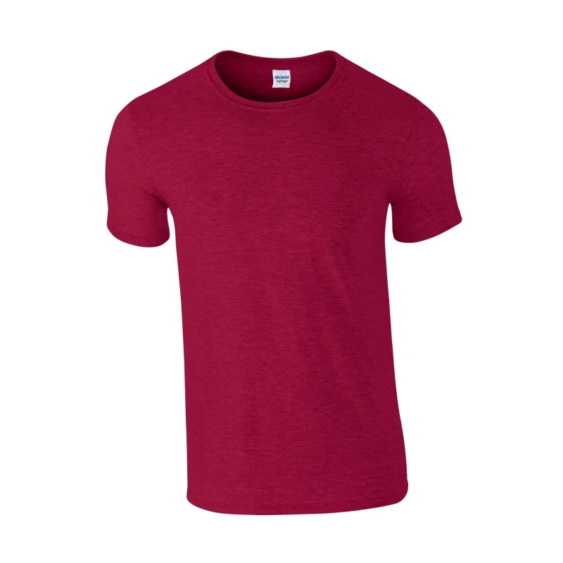 Image of Gildan Mens Softstyle T-Shirt in Red Size: Small Red Male S