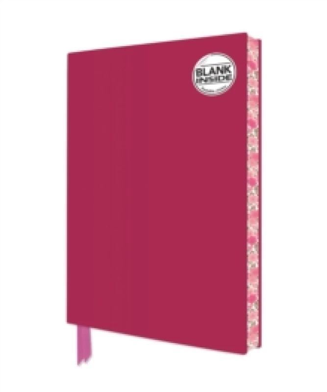 Image of Pink Blank Artisan Notebook (Flame Tree Journals) Notebook / blank book