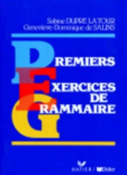 Image of Exercices De Grammaire. Premiers Exercices De Grammaire by Dupre La Tour and De Salins Book