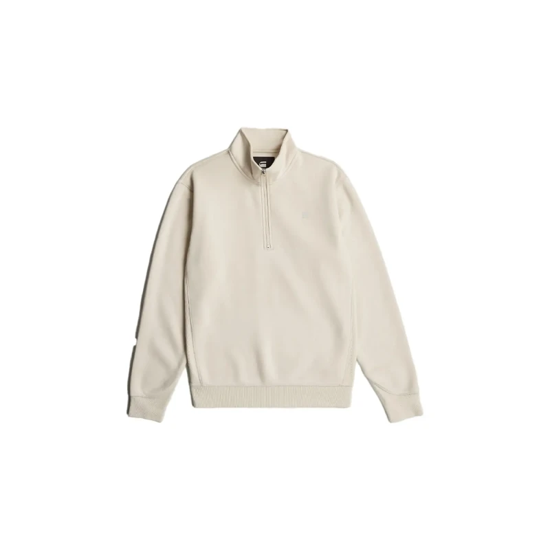 Image of G-Star 1/2 zip sweatshirt G-Star Premium Core Blanc Male M