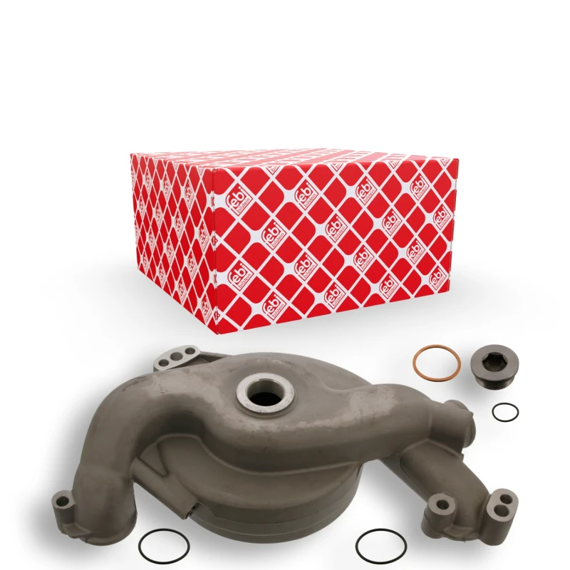 Image of FEBI BILSTEIN 30102 Water pump Aluminium, with gaskets/seals Aluminium Water Pump (1260)