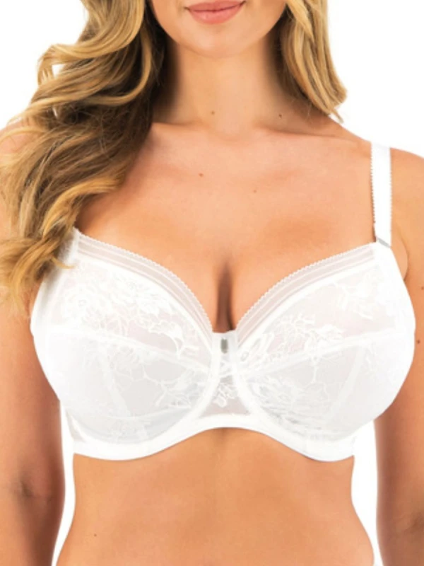 Image of Fantasie Fantasie Fusion Lace Full Cup Bra White White Female 32F LO43613