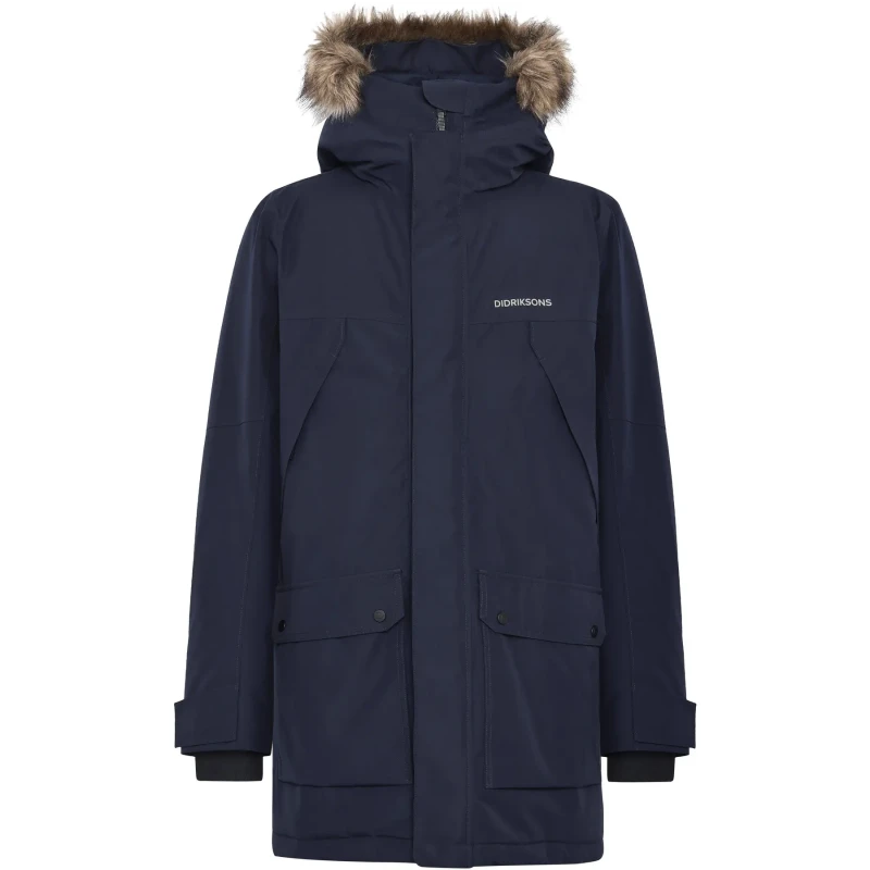 Image of Parka Didriksons Rick 2 Bleu Unisex M