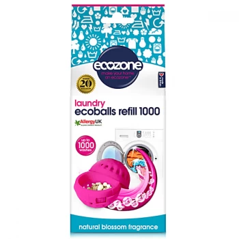Image of Ecozone Ecoballs Refills 1000 - Natural Blossom