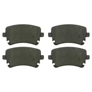 Image of Brake Pad Set ADV184228 by Blue Print rear axle
