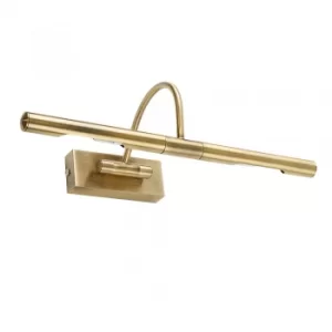 Image of Capri Traditional Picture Wall Light in Antique Brass