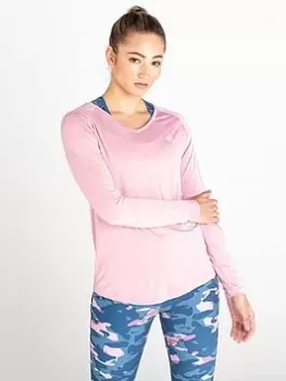 Image of Dare 2b Discern T-Shirt - Powder Pink, Powder Pink, Size 20, Women