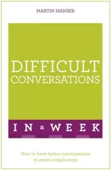 Image of Difficult conversations in a week - Martin Manser - Paperback - Used