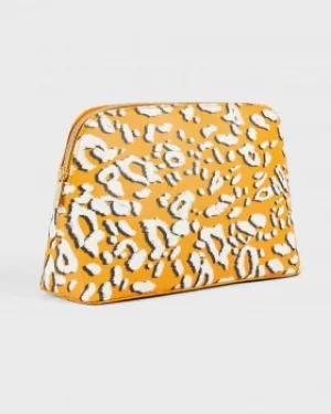 image of Ted Baker Saffiano Leopard Washbag