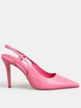 image of Long Tall Sally Sexy Sling Back Court Shoe - Pink, Size 11, Women