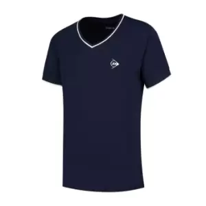 Image of Dunlop Crew Neck T-Shirt Junior Girls - Blue