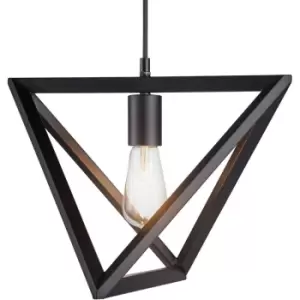 image of Armonia Pendant LED Light Modern Hanging Ceiling Lighting VN-L00037-UK - Black/Rose Gold - Teamson Home