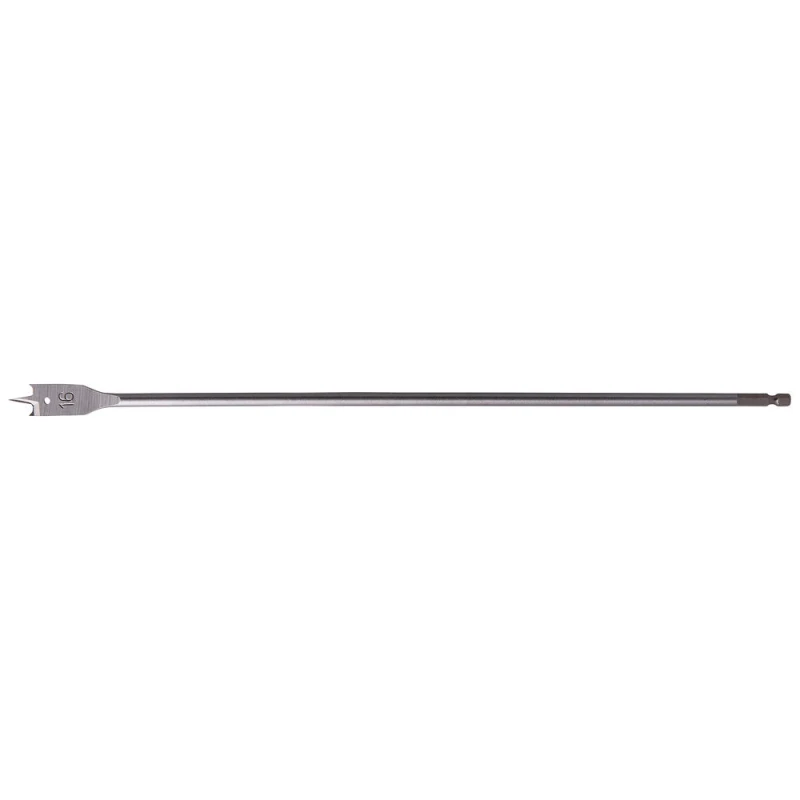 Image of Makita 1/4" Hex Shank Flat Wood Drill Bit E-17435 Diameter: 16mm