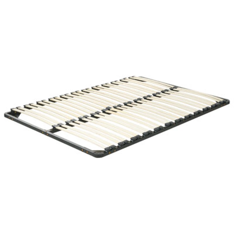Image of Beliani Slatted Bed Base Combourg 160 X 200 Cm (Eu King Size)
