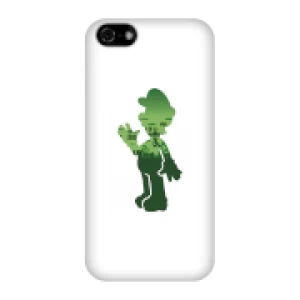 image of Nintendo Super Mario Luigi Silhouette Phone Case - iPhone 5C - Snap Case - Gloss