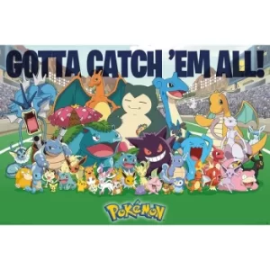 image of Pokemon Poster All Time Favorites 187